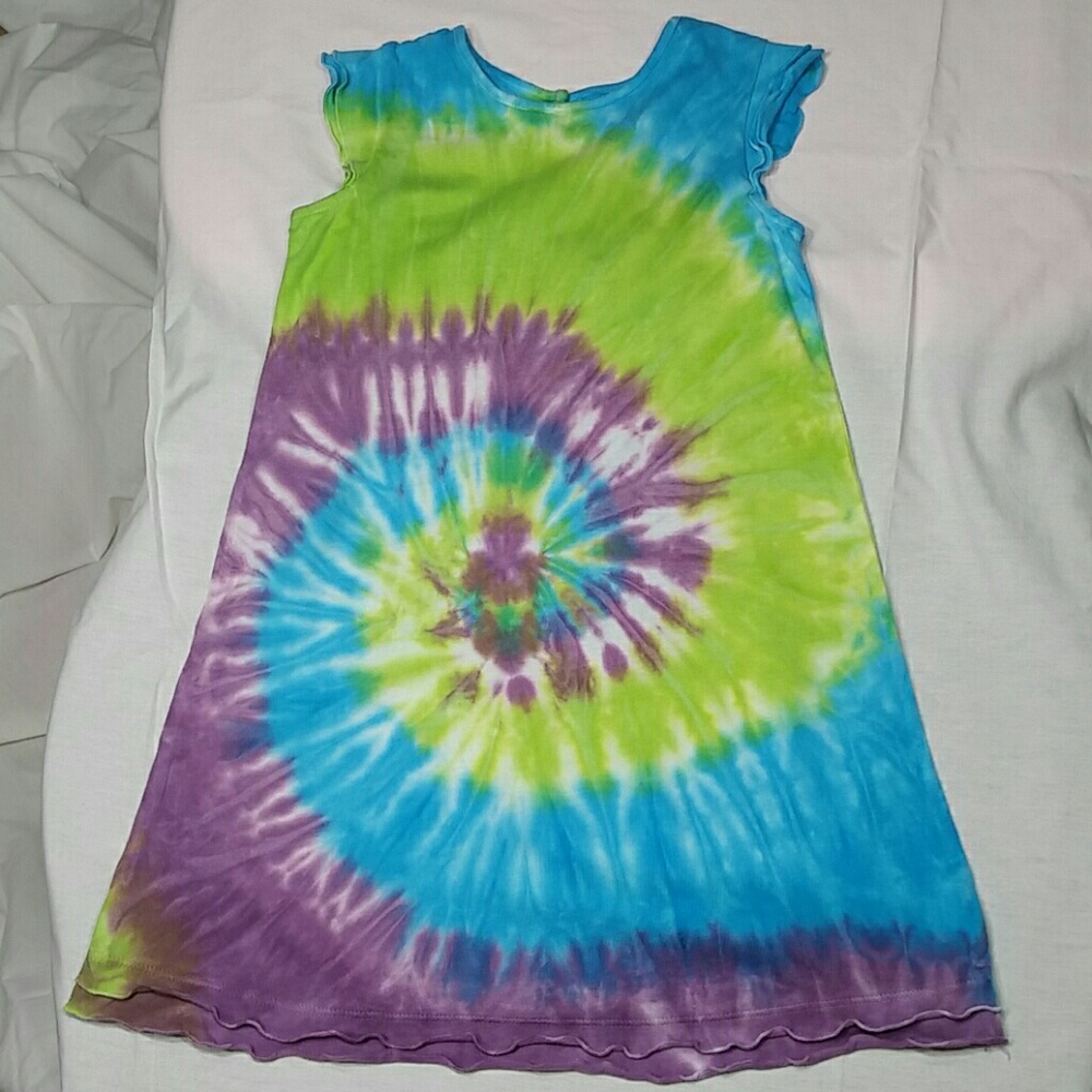 4t tie dye dress